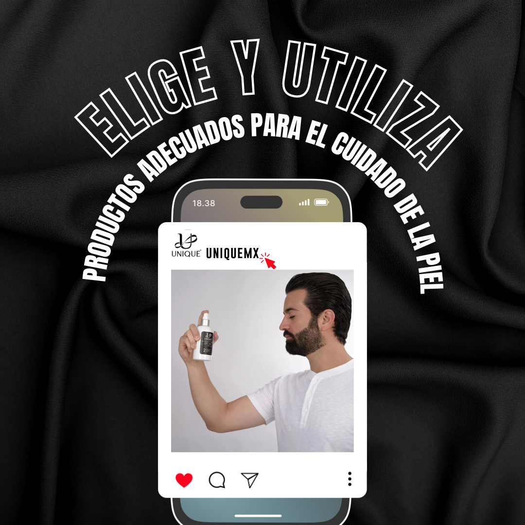 Elige y utiliza productos adecuados para el cuidado de la piel